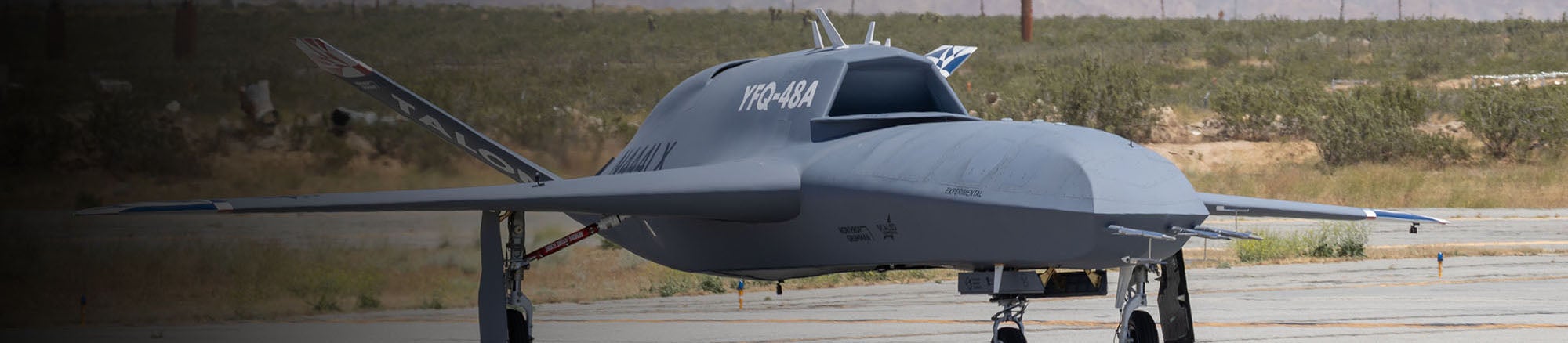 Northrop Grumman's YFQ-48A Talon Blue