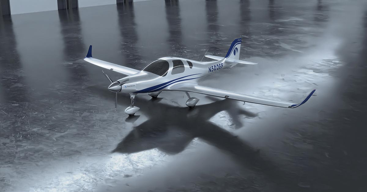 Bye Aerospace eFlyer 2 electric aircraft