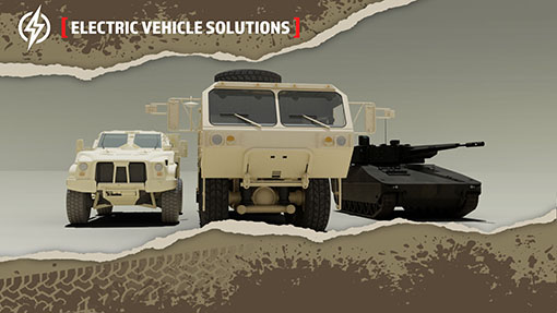 Military Vehicle Electrification and Power Conversion
