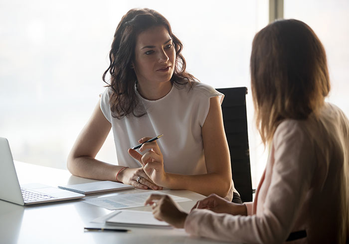 women meeting